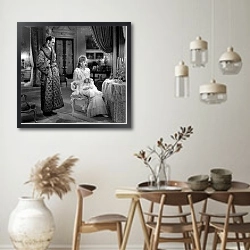 «Гарбо Грета 25» в интерьере столовой в стиле ретро