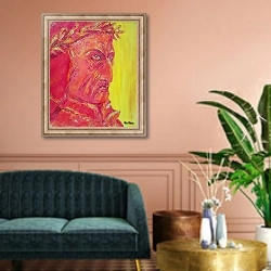 «Dante» в интерьере классической гостиной над диваном