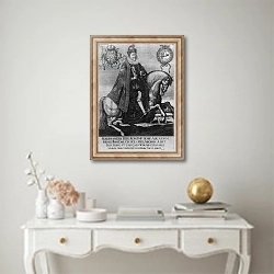 «Ferdinand II, Holy Roman Emperor» в интерьере в классическом стиле над столом