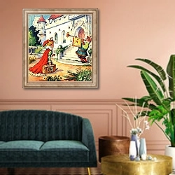 «Norman Gnome 48» в интерьере классической гостиной над диваном