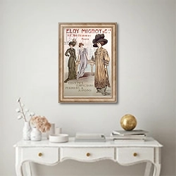 «Fashion Advert for Eloy Mignot» в интерьере в классическом стиле над столом