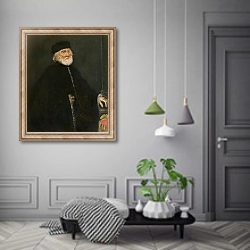 «Portrait of the Procurator Nicolo Priuli» в интерьере коридора в классическом стиле