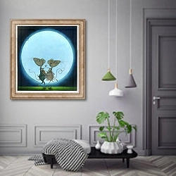 «Blue Moon, 2009» в интерьере коридора в классическом стиле