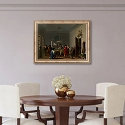 «The Billiard Room» в интерьере столовой в классическом стиле