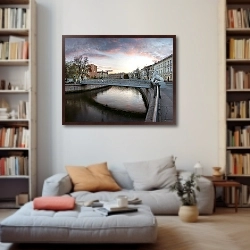 «Россия. Санкт-Петербург. Львиный мост.» в интерьере 