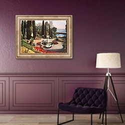 «Miramar» в интерьере в классическом стиле в фиолетовых тонах