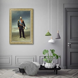 «Император Александр II» в интерьере коридора в классическом стиле