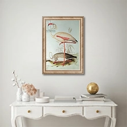 «Flamingo 2» в интерьере в классическом стиле над столом