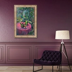«Conservatory Table» в интерьере в классическом стиле в фиолетовых тонах