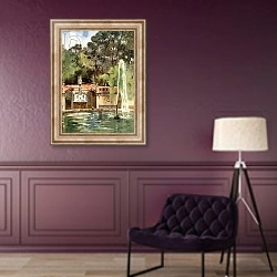 «Necessidades Palace, Lisbon» в интерьере в классическом стиле в фиолетовых тонах