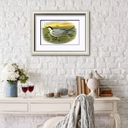 «Gull Billed Tern» в интерьере в стиле прованс над столиком