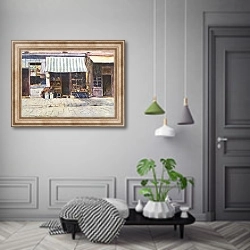 «A Cremerie in the Rue St Honore» в интерьере коридора в классическом стиле