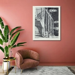 «Plusieurs lunes» в интерьере современной гостиной в розовых тонах