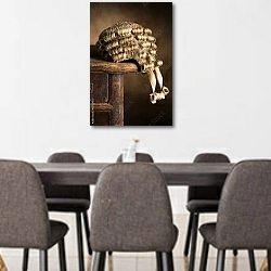 «Парик судьи» в интерьере переговорной комнаты в офисе