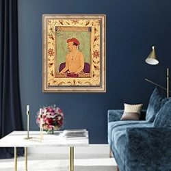 «Emperor Jahangir» в интерьере в классическом стиле в синих тонах