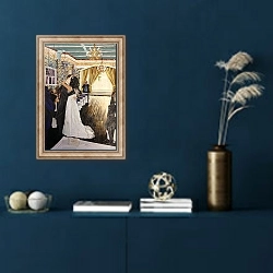 «Wedding Day» в интерьере в классическом стиле в синих тонах