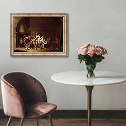 «The Treasure trove» в интерьере в классическом стиле над креслом