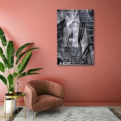 «ЦВЕТНОЙ БУЛЬВАР.» в интерьере современной гостиной в розовых тонах