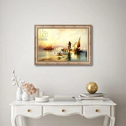 «Venice,» в интерьере в классическом стиле над столом