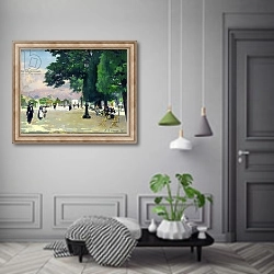 «The Tuileries» в интерьере коридора в классическом стиле