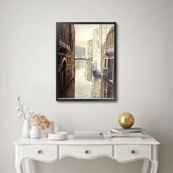«Venetian Life» в интерьере коридора в классическом стиле