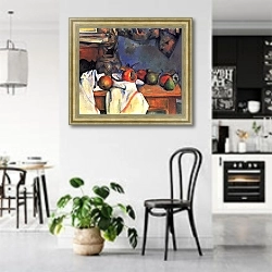 «Натюрморт с горшочком имбиря» в интерьере современной светлой кухни