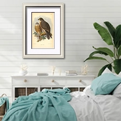 «Falco Minor» в интерьере спальни в стиле прованс с голубыми деталями