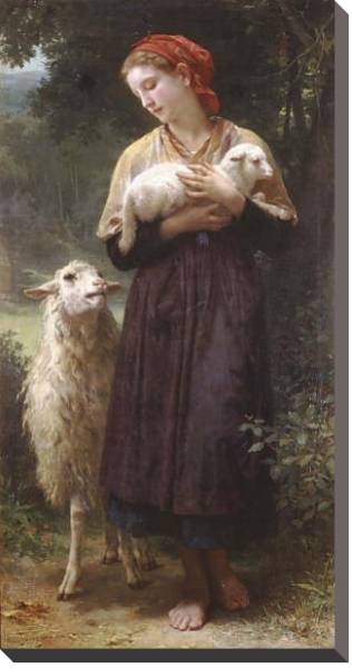 Постер Пастушка 2 с типом исполнения На холсте без рамы