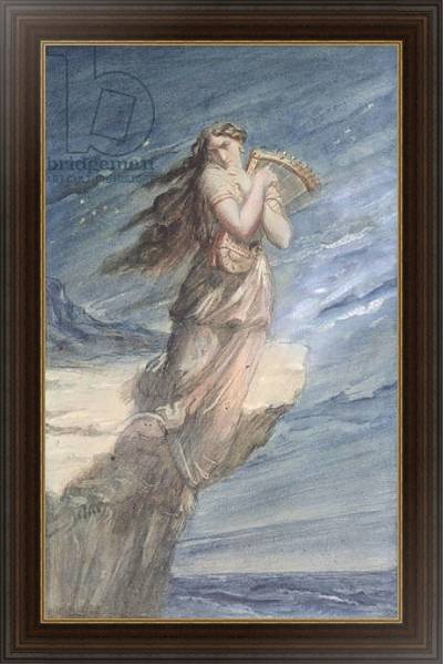 Постер The Death of Sappho с типом исполнения На холсте в раме в багетной раме 1.023.151