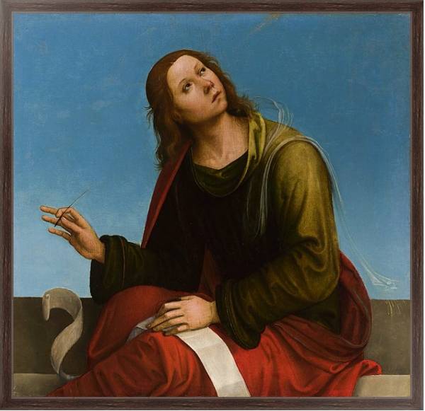 Постер Святой Джон Евангелист 2 с типом исполнения На холсте в раме в багетной раме 221-02