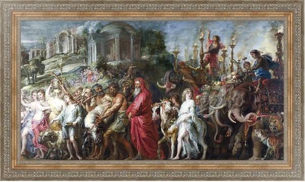 Постер Римский триумф с типом исполнения На холсте в раме в багетной раме 484.M48.310