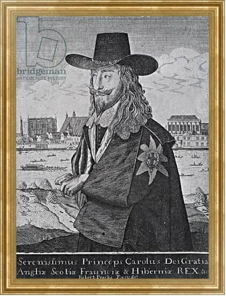 Постер Portrait of King Charles I с типом исполнения На холсте в раме в багетной раме NA033.1.051