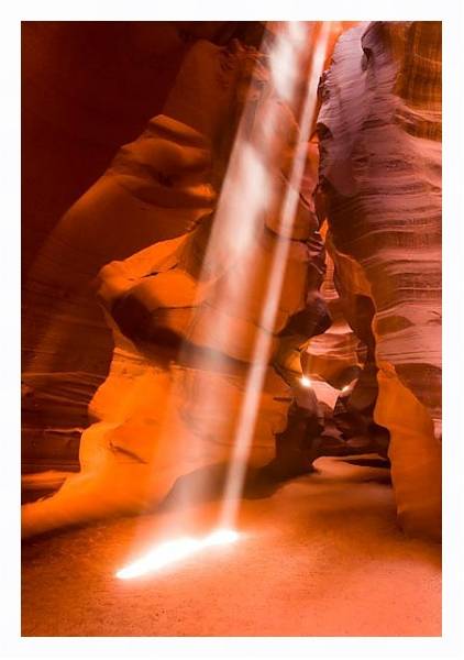 Постер Каньон. Аризона с типом исполнения На холсте в раме в багетной раме 221-03