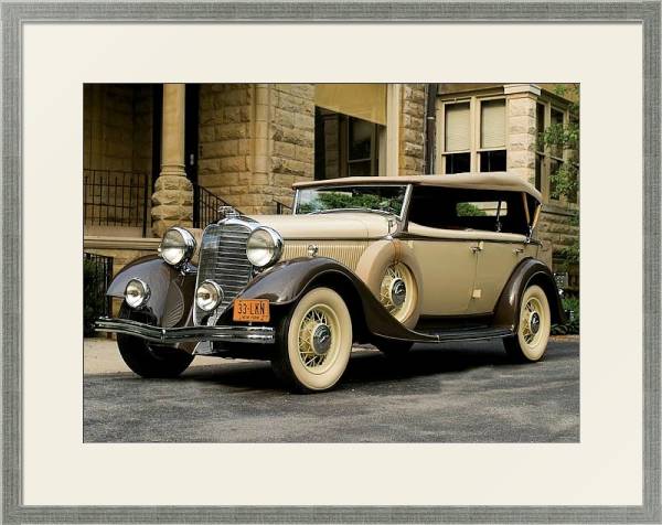 Постер Lincoln KA Dual Cowl Phaeton by Dietrich '1933 с типом исполнения Под стеклом в багетной раме 1727.2510