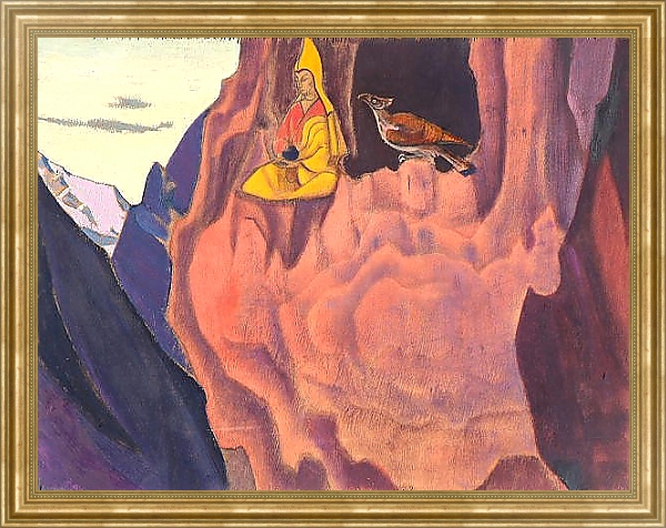 Постер Весть орла с типом исполнения На холсте в раме в багетной раме NA033.1.051