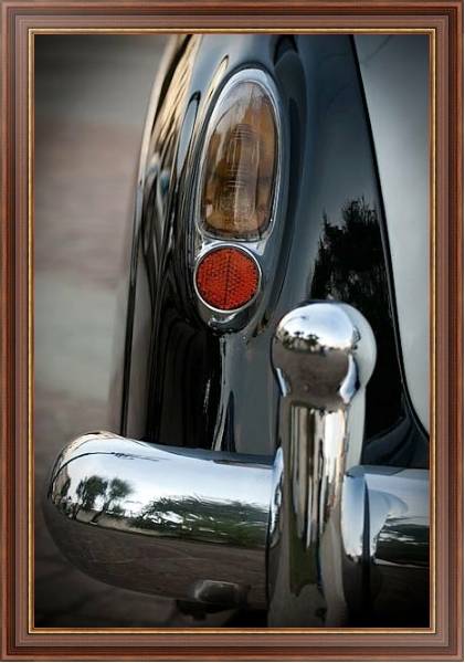 Постер Cadillac с типом исполнения На холсте в раме в багетной раме 35-M719P-83