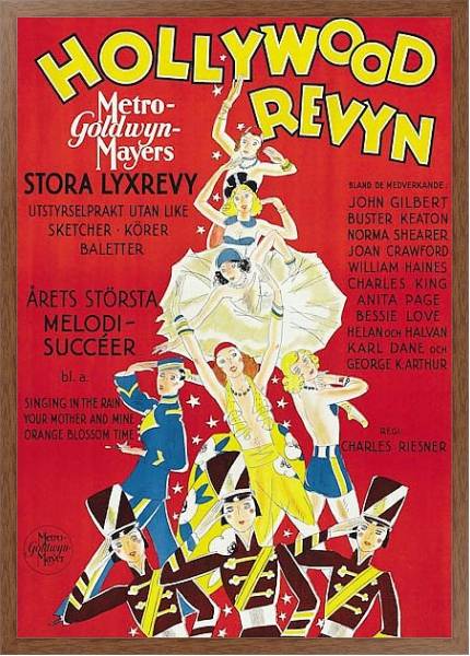 Постер Poster - Hollywood Revue Of 1929, The с типом исполнения На холсте в раме в багетной раме 1727.4310