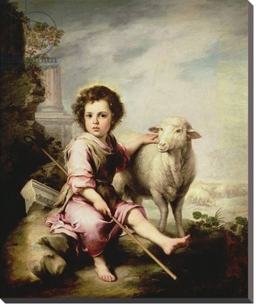 Постер The Good Shepherd, c.1650 с типом исполнения На холсте без рамы