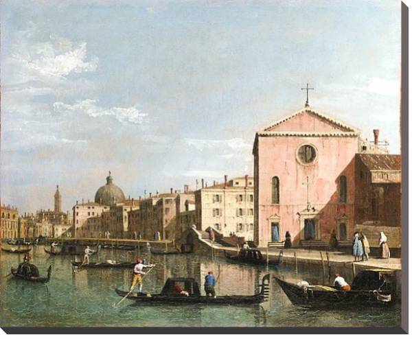 Постер Венеция - Гранд Канал 2 с типом исполнения На холсте без рамы
