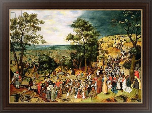 Постер Christ on the Road to Calvary, 1607 с типом исполнения На холсте в раме в багетной раме 1.023.151