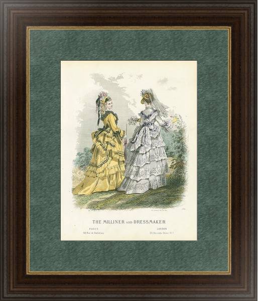 Постер The Milliner and Dressmaker №6 с типом исполнения С оформлением в багетной раме 1.023.151