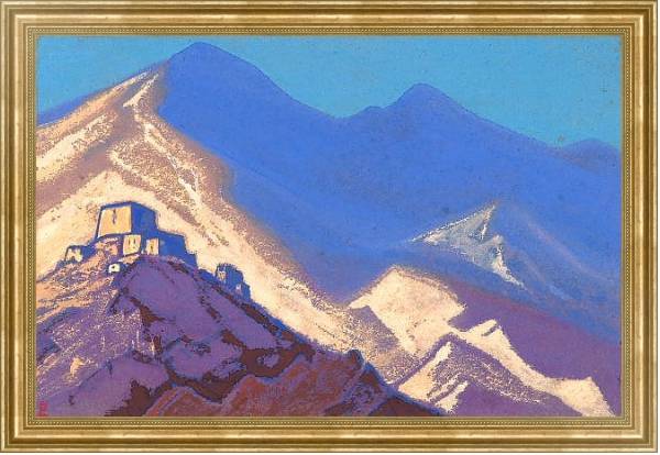 Постер Тибет с типом исполнения На холсте в раме в багетной раме NA033.1.051