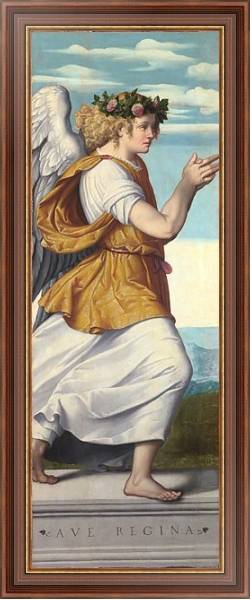 Постер Поклоняющийся ангел 2 с типом исполнения На холсте в раме в багетной раме 35-M719P-83