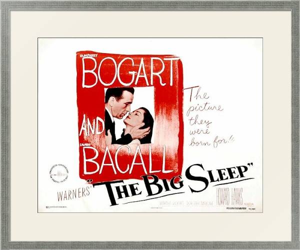 Постер Poster - Big Sleep, The 2 с типом исполнения Под стеклом в багетной раме 1727.2510