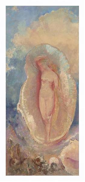 Постер The Birth of Venus с типом исполнения На холсте в раме в багетной раме 221-03