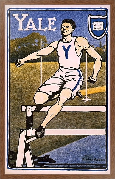 Постер Yale с типом исполнения На холсте в раме в багетной раме 1727.4310