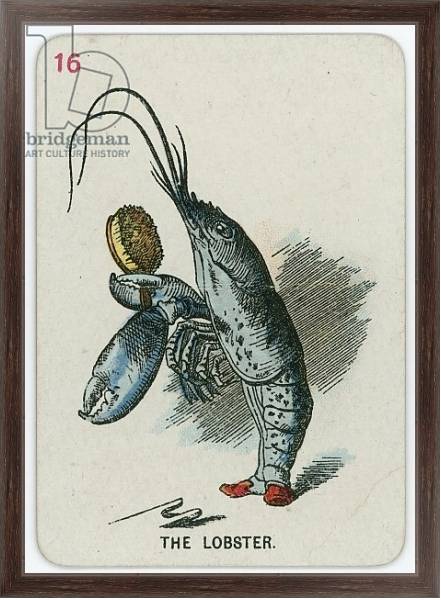 Постер The Lobster с типом исполнения На холсте в раме в багетной раме 221-02