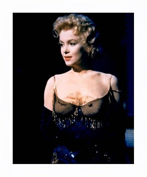 Постер Monroe, Marilyn 60 с типом исполнения На холсте в раме в багетной раме 221-03
