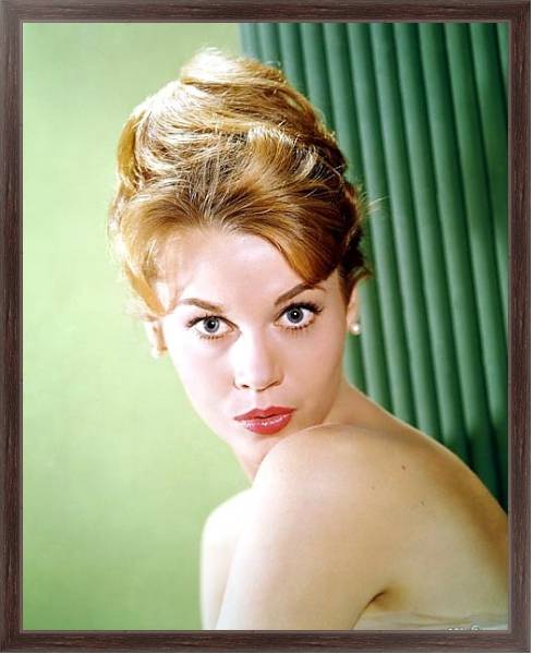 Постер Fonda, Jane 7 с типом исполнения На холсте в раме в багетной раме 221-02