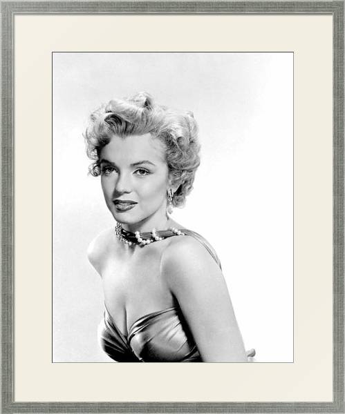 Постер Monroe, Marilyn 6 с типом исполнения Под стеклом в багетной раме 1727.2510